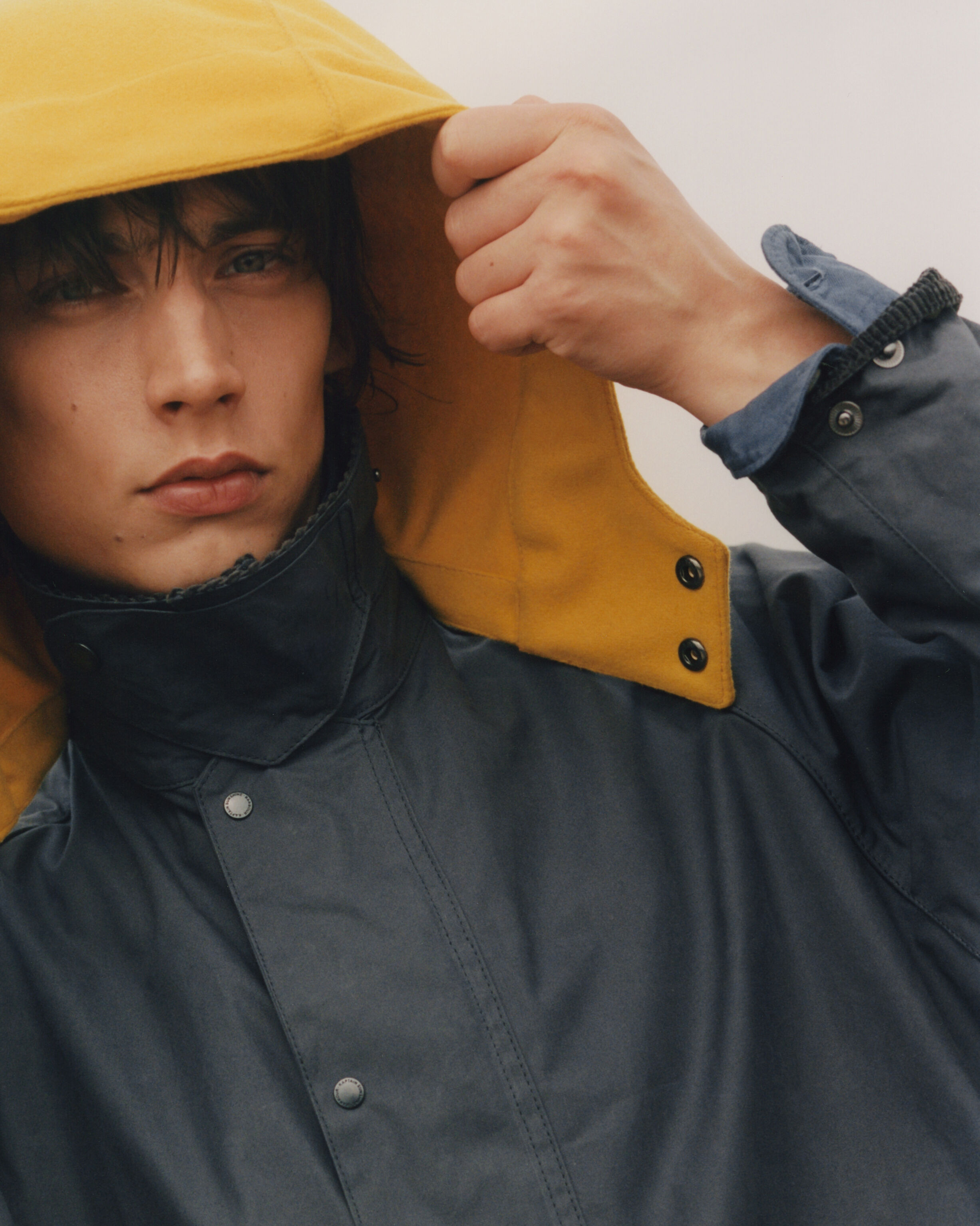 KAPTAIN SUNSHINE × Barbour 19AW サイズ36 BARBOUR×KAPTAIN SUNSHINE】HOODED TRANSPORT JKT 